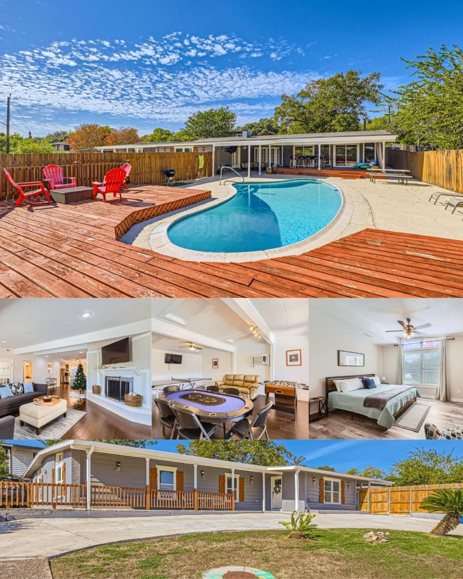 Hébergement de vacances New 5 Bdrm W/pool Mins To Pearl/riverwalk/quarry Market - Sleep 12 San Antonio